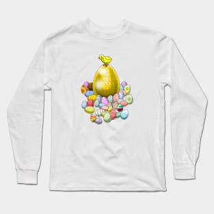 Easter Chicken Egg Hunt Long Sleeve T-Shirt